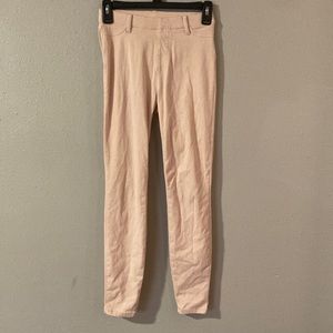 Light pink Joe Boxer jeggings, size Small